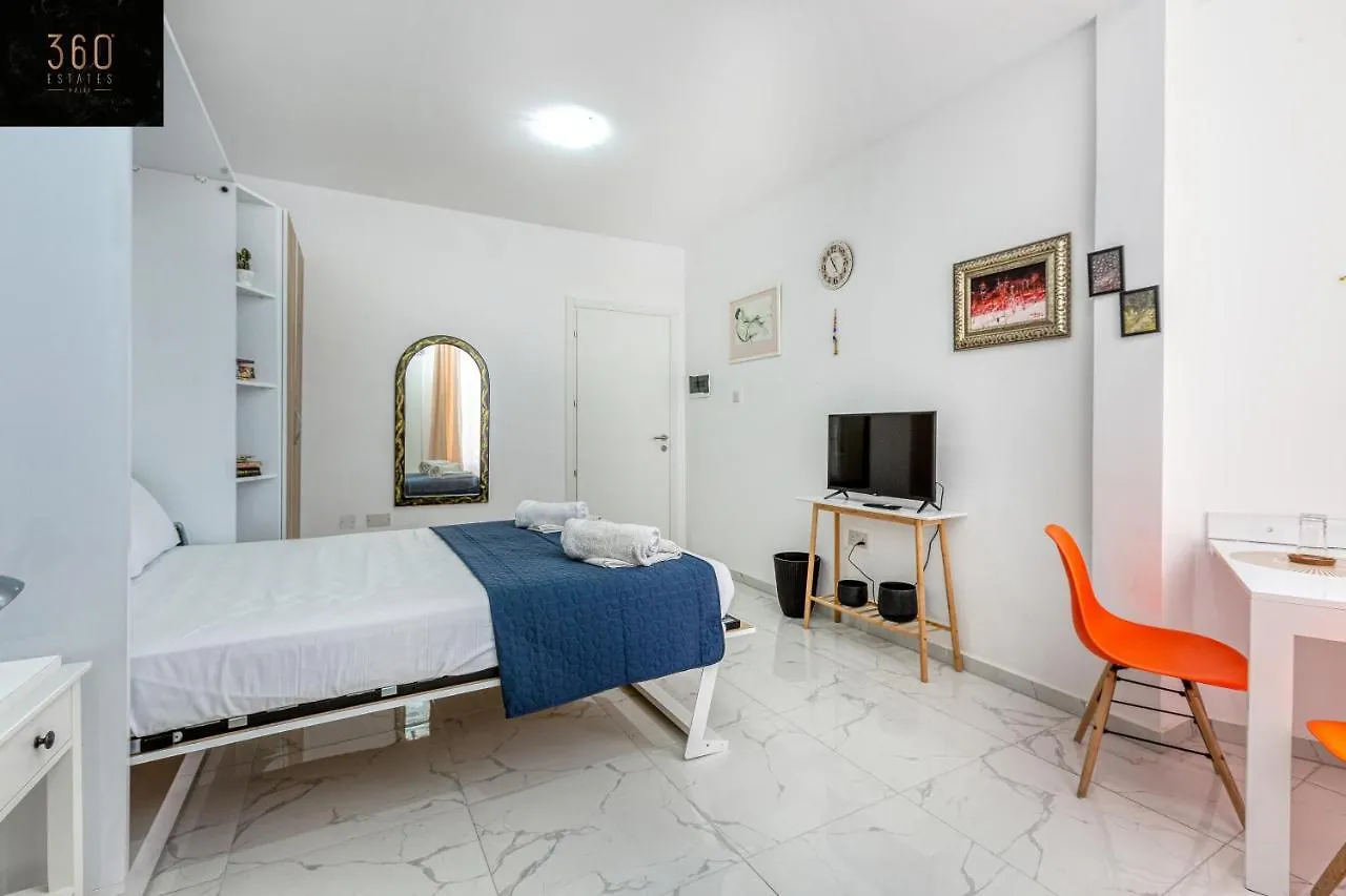 Апартаменты The Sliema Studio Stay By 360 Estates